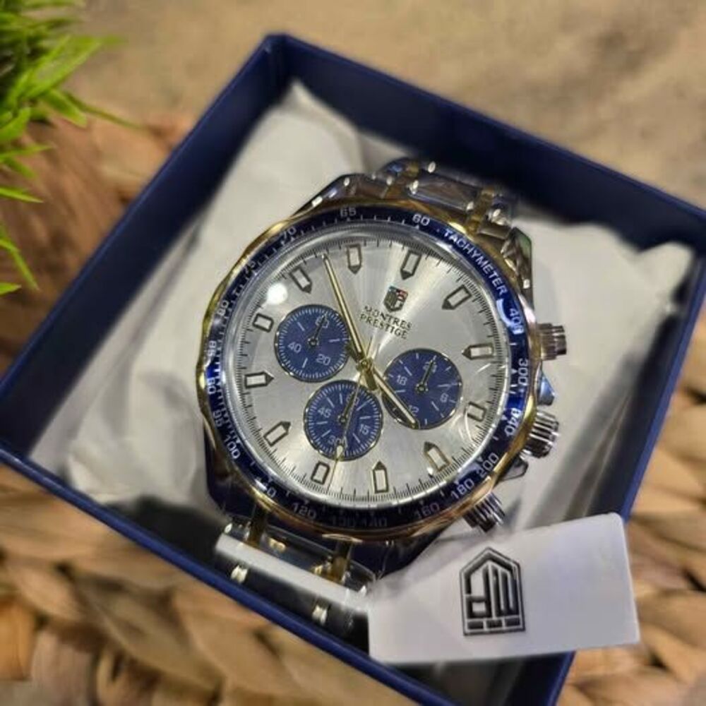Men's Montres Prestige 48mm MPW-0348 Chronograph Watch